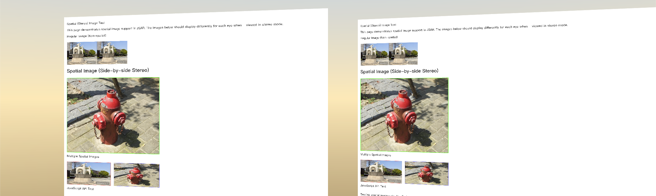 Spatial Browsing in JSAR